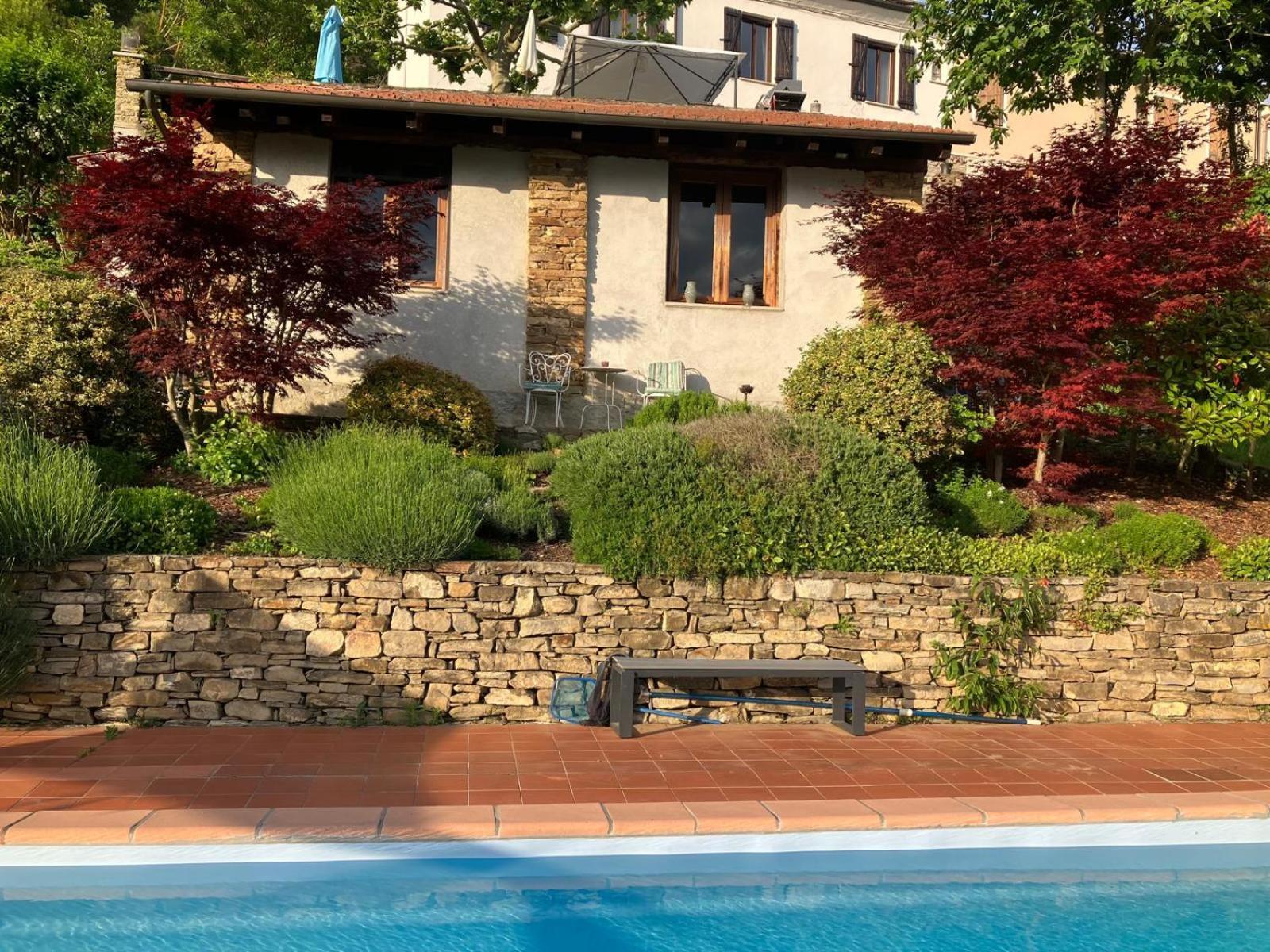 Casa Petra - Casa Tre Stelle - Casa Caneva - Ferien Fuer 6-14 Personen Ponti Exteriör bild